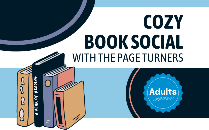 image for Cozy Book Social with the Page Turners